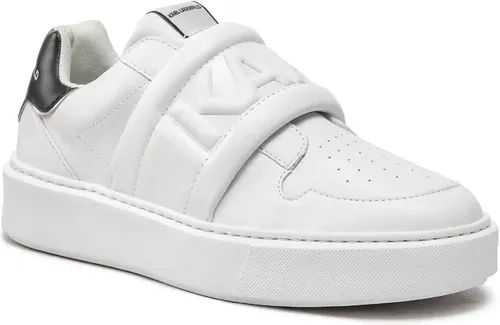 Sneakersy KARL LAGERFELD - KL52237 White Lthr