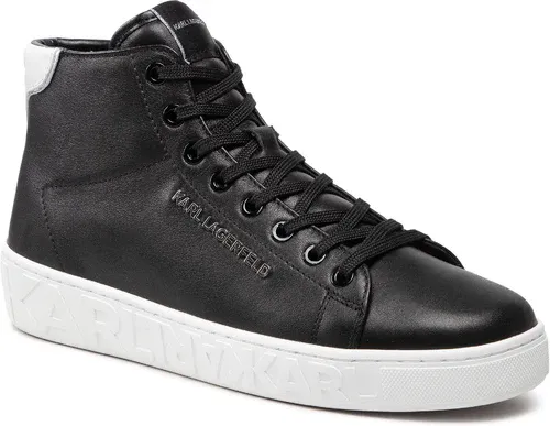 Sneakersy KARL LAGERFELD - KL51040 Black Lthr