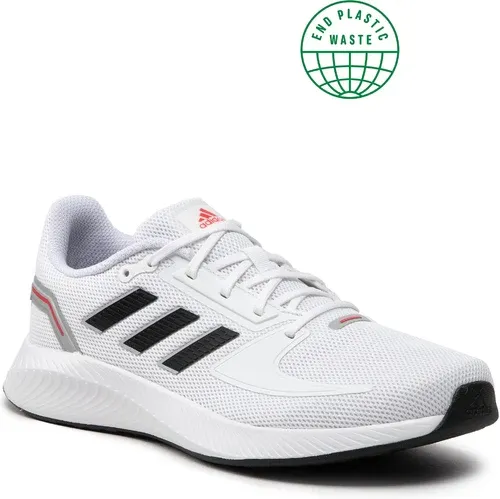 Topánky adidas - Runfalcon 2.0 GV9552 Cloud White/Core Black/Vivid Red