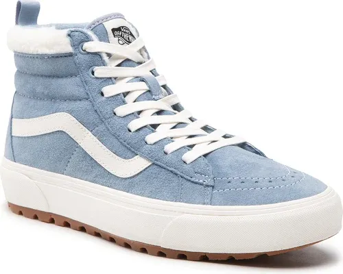 Sneakersy Vans - Sk8-Hi Mte-1 VN0A5HZYBD21 Suede/Sherpa Ashley Blue