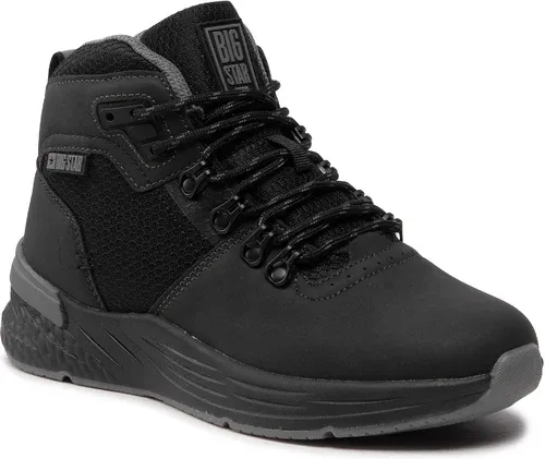 Šnurovacia obuv BIG STAR - KK274223 Black