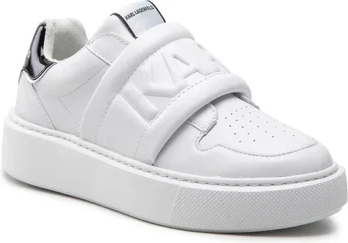 Sneakersy KARL LAGERFELD - KL62237 White Lthr