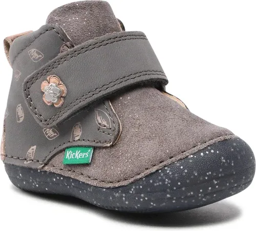 Šnurovacia obuv Kickers - Sabio 879027-10 M Gris Fonce Imprime 122