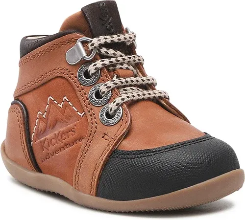 Šnurovacia obuv Kickers - Bins Mountain 878602-10 M Camel Marron 114