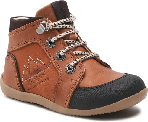 Šnurovacia obuv Kickers - Bins Mountain 878602-10 S Camel Marron 114