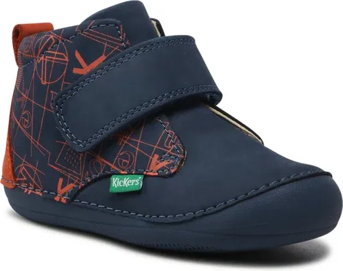 Členková obuv KICKERS - Sabio 830347-10 S Bleu Orange Graphic 51