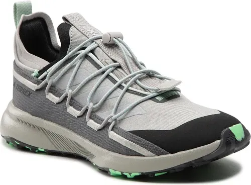 Topánky adidas - Terrex Voyager 21 Canvas GX8675 Metal Grey/Silver Metallic/Beam Green
