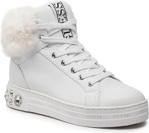 Sneakersy Guess - Ruke FL8RKU ELE12 WHITE