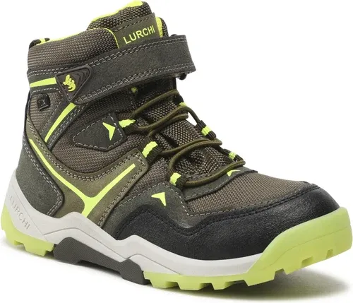 Šnurovacia obuv Lurchi - Thilo 33-21548-46 S Olive Citron