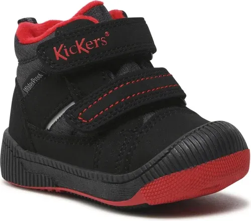 Šnurovacia obuv Kickers - Kickoja 910030-10 Noir Rouge 83