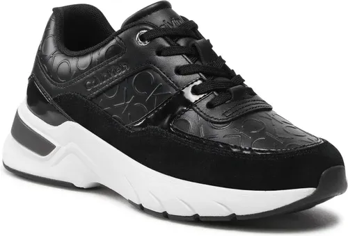 Sneakersy Calvin Klein - Elevated Runner Lace Up-Hf Mix HW0HW01336 Ck Black BAX