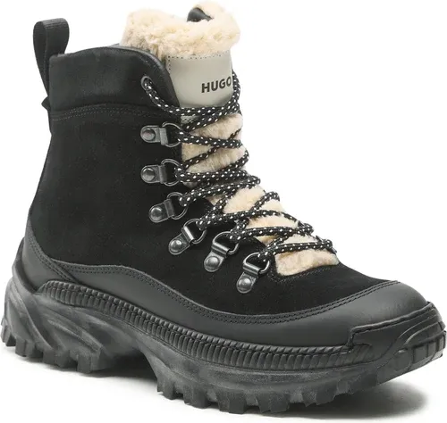 Outdoorová obuv Hugo - Jace FurLaceUpB 50480982 10209162 01 Black 001
