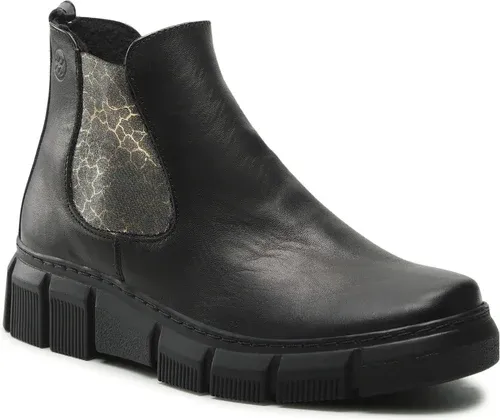 Členková obuv Helios - 510S Čierna