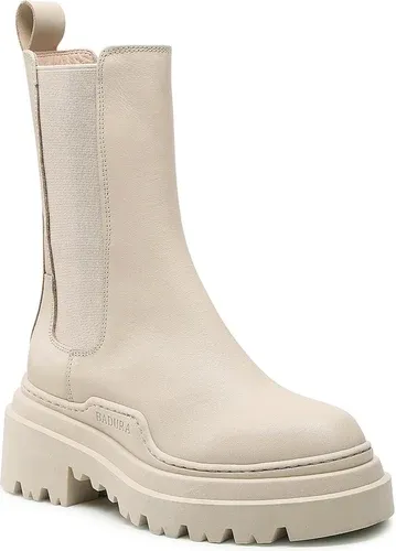 Členková obuv s elastickým prvkom Badura - 2131 Beige