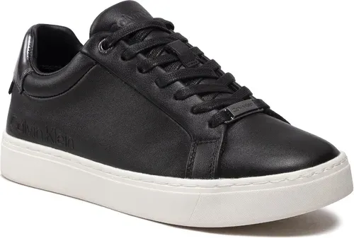Sneakersy Calvin Klein - Cupsole Lace Up-Lth HW0HW01326 Ck Black BAX