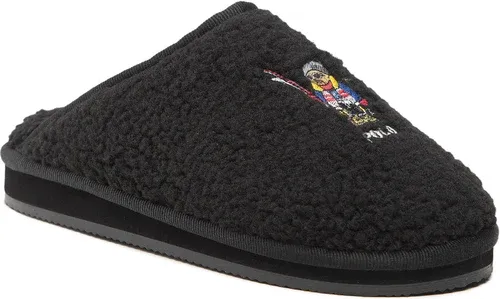 Papuče Polo Ralph Lauren - Kayleigh Scuff II Bear RF103880 Black