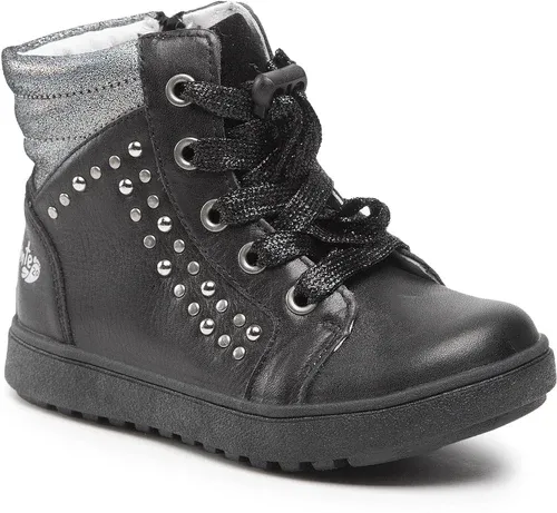 Šnurovacia obuv Ponte - DA06-1-890A Black