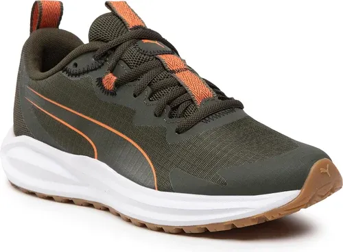 Topánky Puma - Twitch Runner Trail Jr 377581 02 Forest Night/Nasturtium