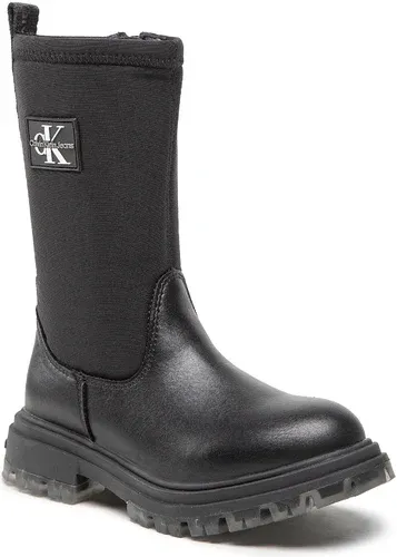 Čižmy Calvin Klein Jeans - Bootie V3X6-80409-1464 M Black 999