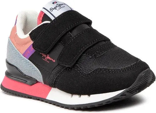 Sneakersy Pepe Jeans - London One On Gk PGS30557 Black 999