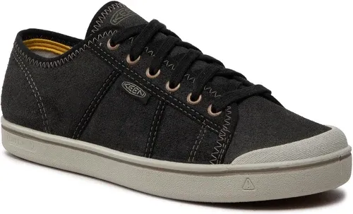 Tenisky KEEN - Eldon Harvest Sneaker Lea M 1026838 Black/Silver Birch