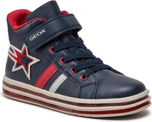 Sneakersy Geox - J Pawnee B. A J26FGB 054FU C0735 D Navy/Red