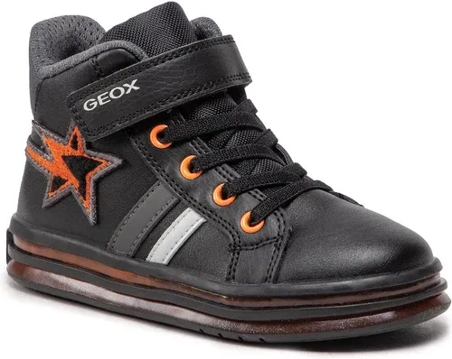 Sneakersy GEOX - J Pawnee B. B J26FGB-054FU C0038 S Black/Orange