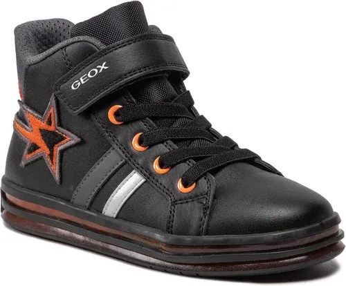 Sneakersy GEOX - J Pawnee B. B J26FGB 054FU C0038 D Black/Orange