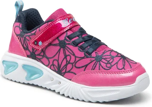 Sneakersy GEOX - J Assister G. A J26E9A 0BLKN C8NF4 D Fuchsia/Navy