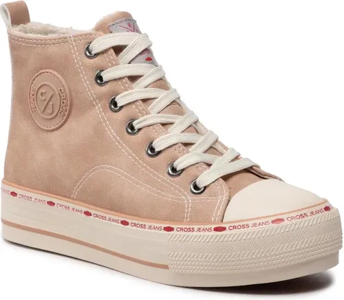 Plátenky Cross Jeans - KK2R4045C Nude