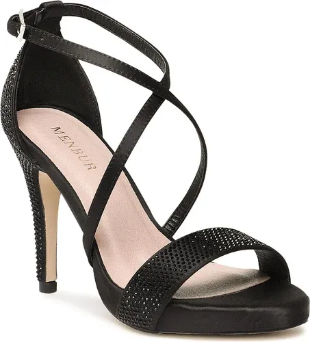 Sandále Menbur - 23405 Negro 0001