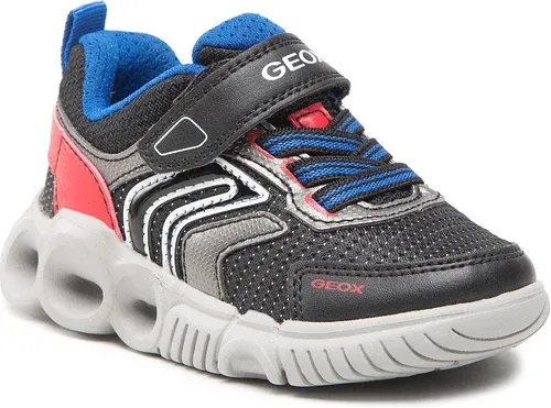 Sneakersy Geox - J Wroom B.B J25GAB 0FUCE C0048 M Black/Red
