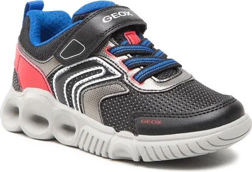 Sneakersy Geox - J Wroom B.B J25GAB 0FUCE C0048 S Black/Red