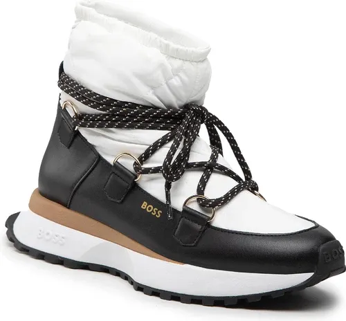 Členkové čižmy BOSS - Jonah 50481034 10236110 01 Black 002