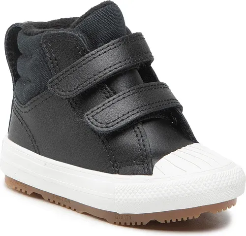 Plátenky Converse - Ctas Berkshire Boot Hi 771525C Black/Black/Pale Putty