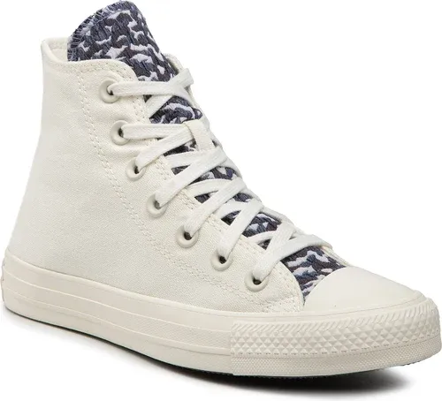 Tramky CONVERSE - Ctas Hi A00884C Egret/Slate Lilac/Egret