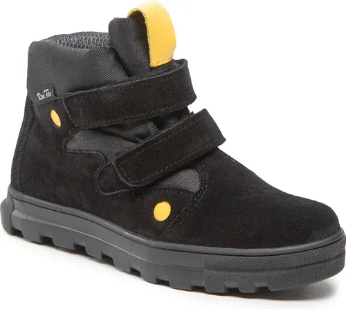 Šnurovacia obuv RenBut - 33-4411 Czarny/Żółty