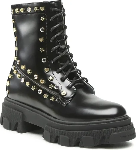 Outdoorová obuv CHIARA FERRAGNI - CF3037 001 Black
