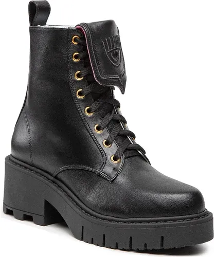 Členkové čižmy CHIARA FERRAGNI - CF3044-001 Black Členkové čižmy CHIARA FERRAGNI - CF3044-001 Black