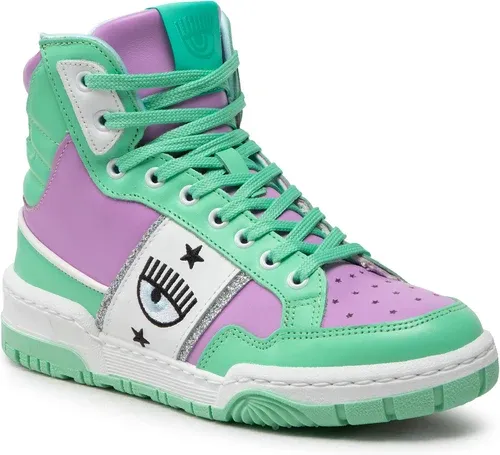 Sneakersy Chiara Ferragni - CF3006 173 Violet/Green