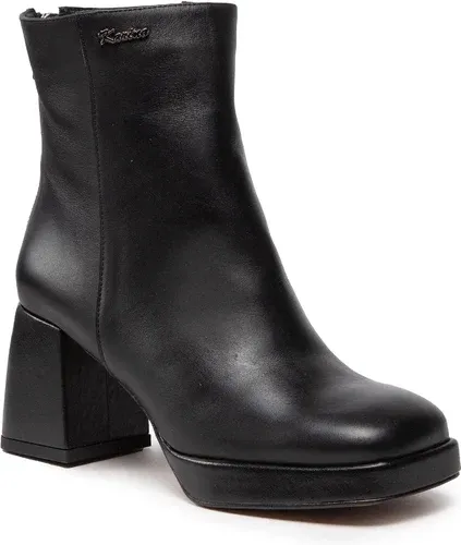 Členková obuv Karino - 4497/076-F Czarny/Lico