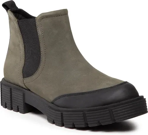 Členkové čižmy CAPRICE - 9-25452-29 Hunter Nubuc 722