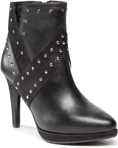 Členkové čižmy EDEO - 3948-741/335 Čierna