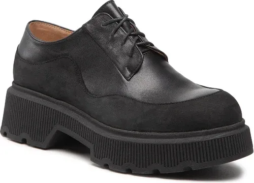 Poltopánky R.Polański - 1557 Czrny Lico/Czarny Zamsz