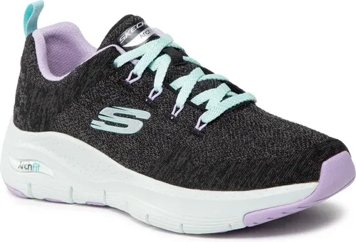 Topánky SKECHERS - Comfy Wave 149414/BKLV Black/Lavender