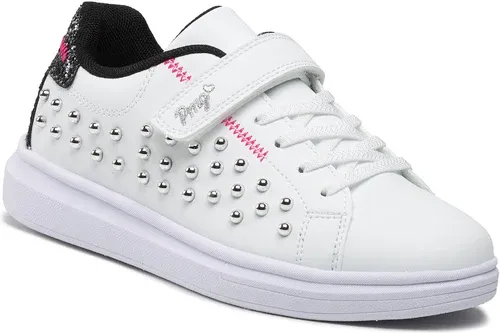 Sneakersy PRIMIGI - 2961100 Bianco/Nero Sneakersy PRIMIGI - 2961100 Bianco/Nero