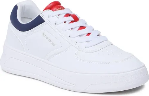 Sneakersy Americanos - WPRS-2021W06182 White Sneakersy Americanos - WPRS-2021W06182 White