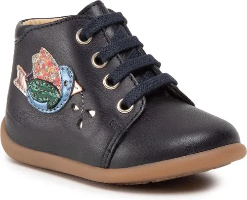 Členková obuv POM D'API - Stand-Up Bird N1CBAL0401 M Marine/Multi