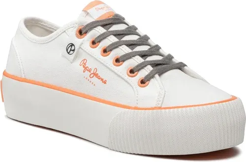 Sneakersy PEPE JEANS - Ottis W Bass PLS31299 White 800