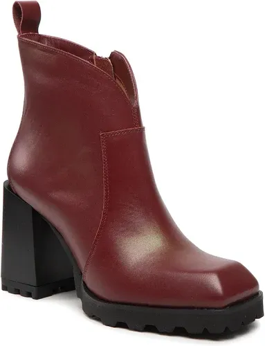 Členková obuv R.Polański - 1515 Bordowy Lima Lico